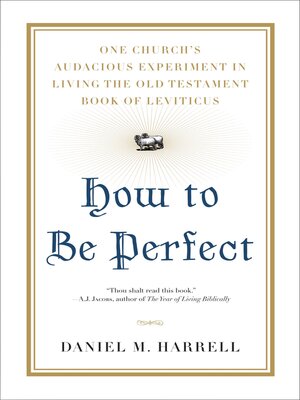 How to Be Perfect - ebook